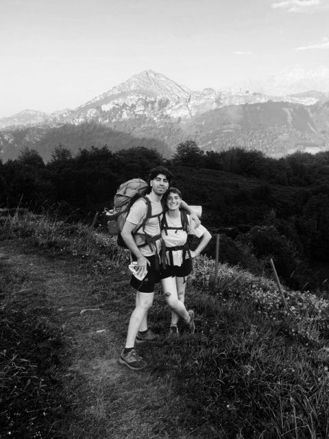 INES Y YO EN MONTE