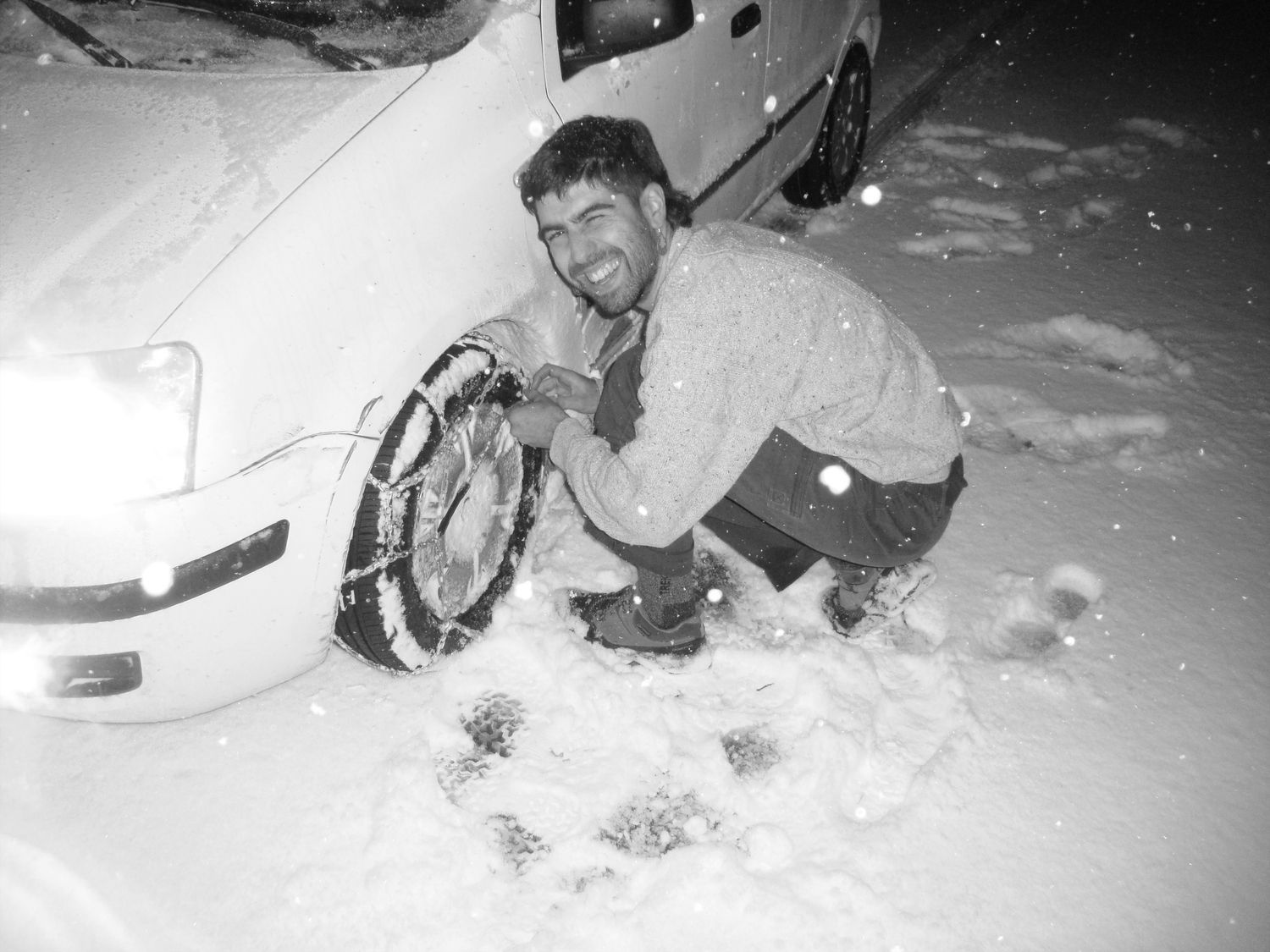 coche nieve